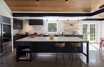 Kitchens with Concrete Floors: A Sustainable and Durable Trend!